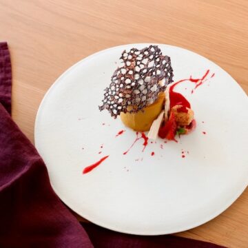 【善福寺店】おいもを一皿のアシェットデセールに。新メニューのお知らせ。